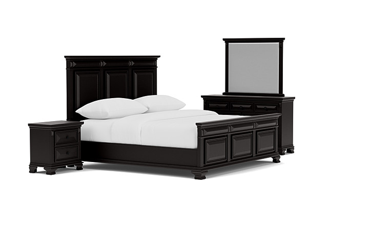 Calloway bedroom store set white